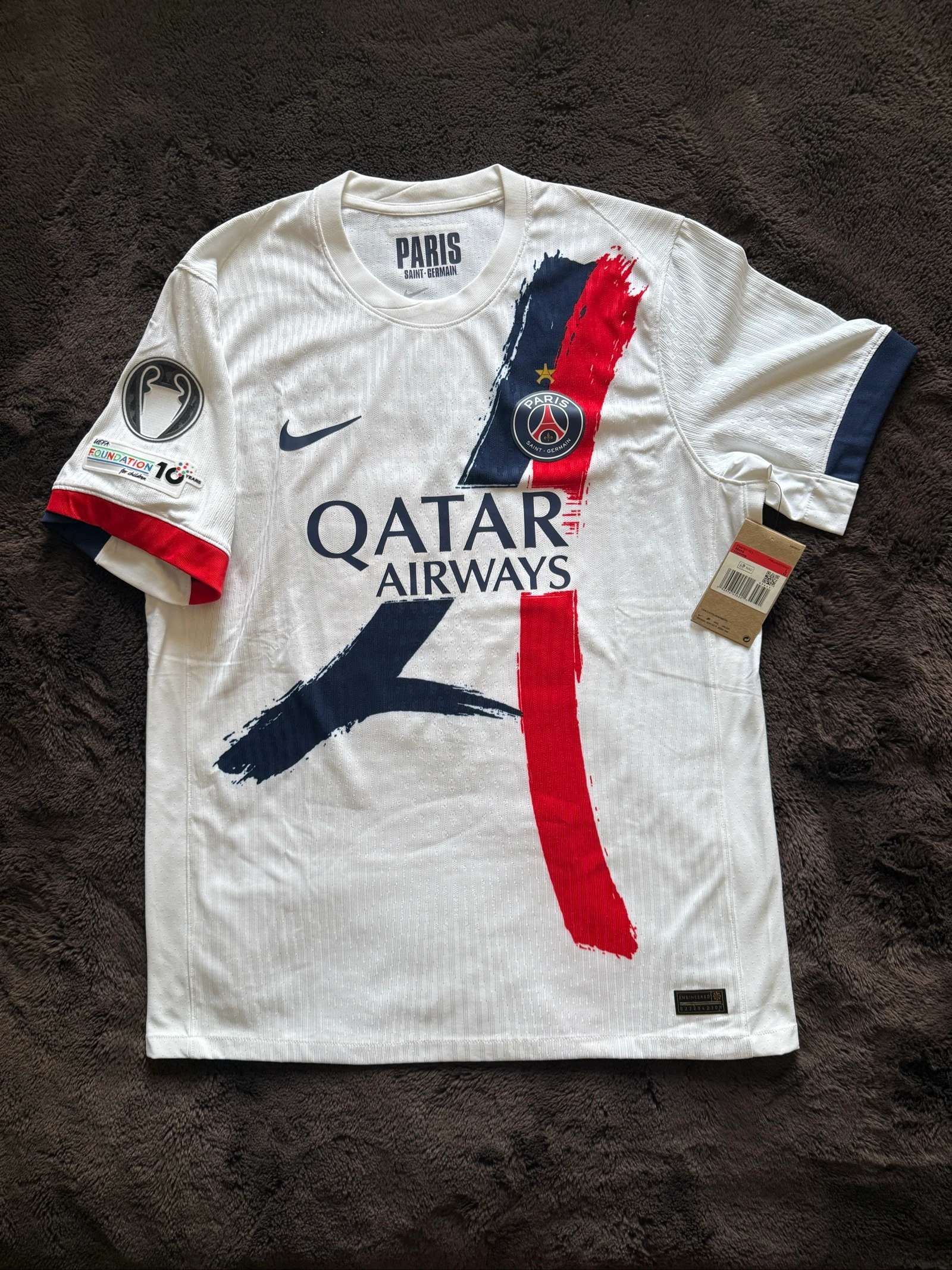 Camisa PSG Oficial 2025/2026 Mendes Tamanho G Nova Adulto – photo 2